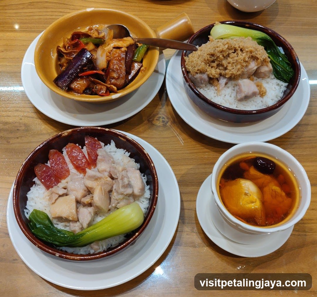 Chinese Meal Spread