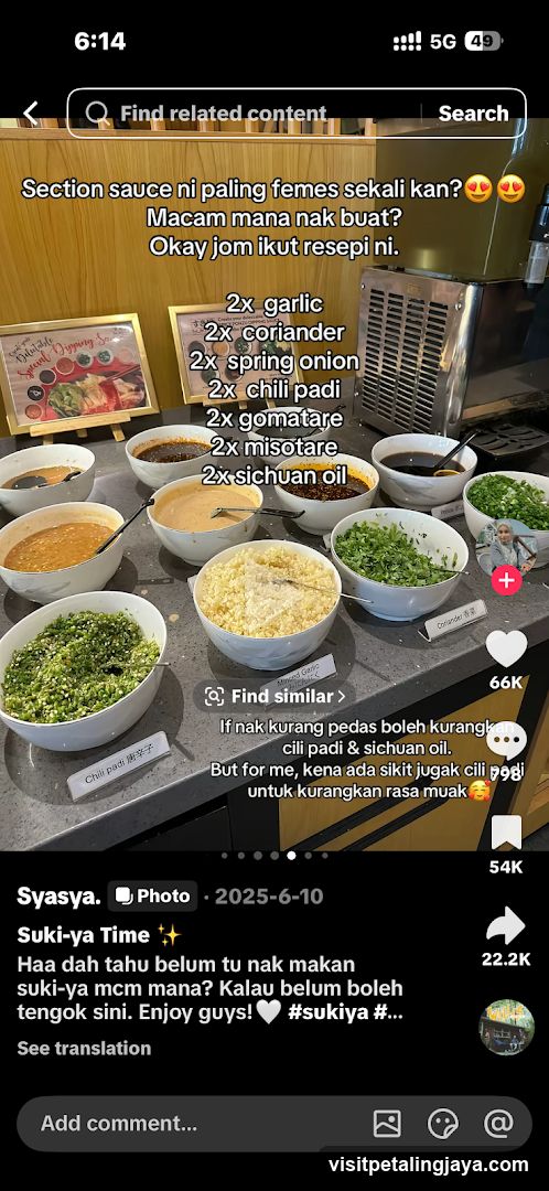 Sushiya Seasoning Bar
