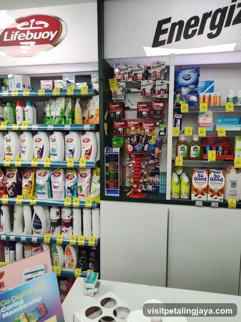 Lifebuoy and Energizer Product Display