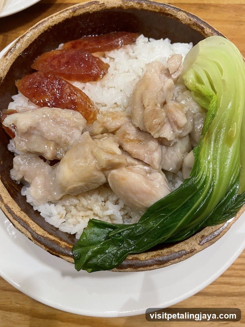 Chicken Rice Bowl with Sausage and Bok Choy