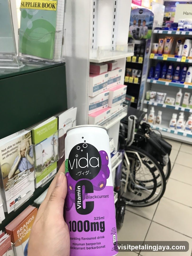 Vitamin C Drink in Store