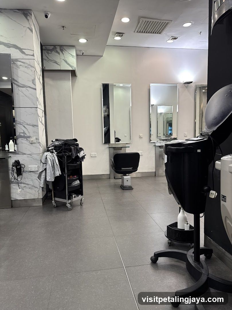 Salon Interior View