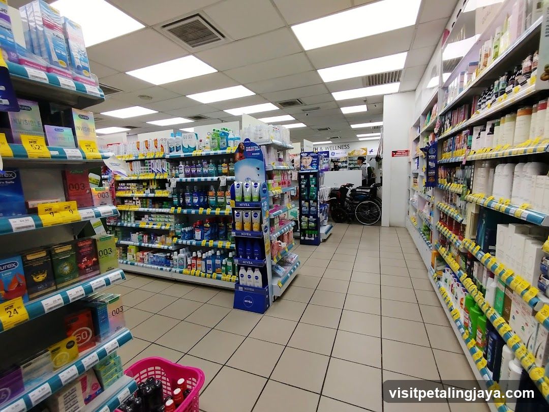 Pharmacy Interior Aisle View