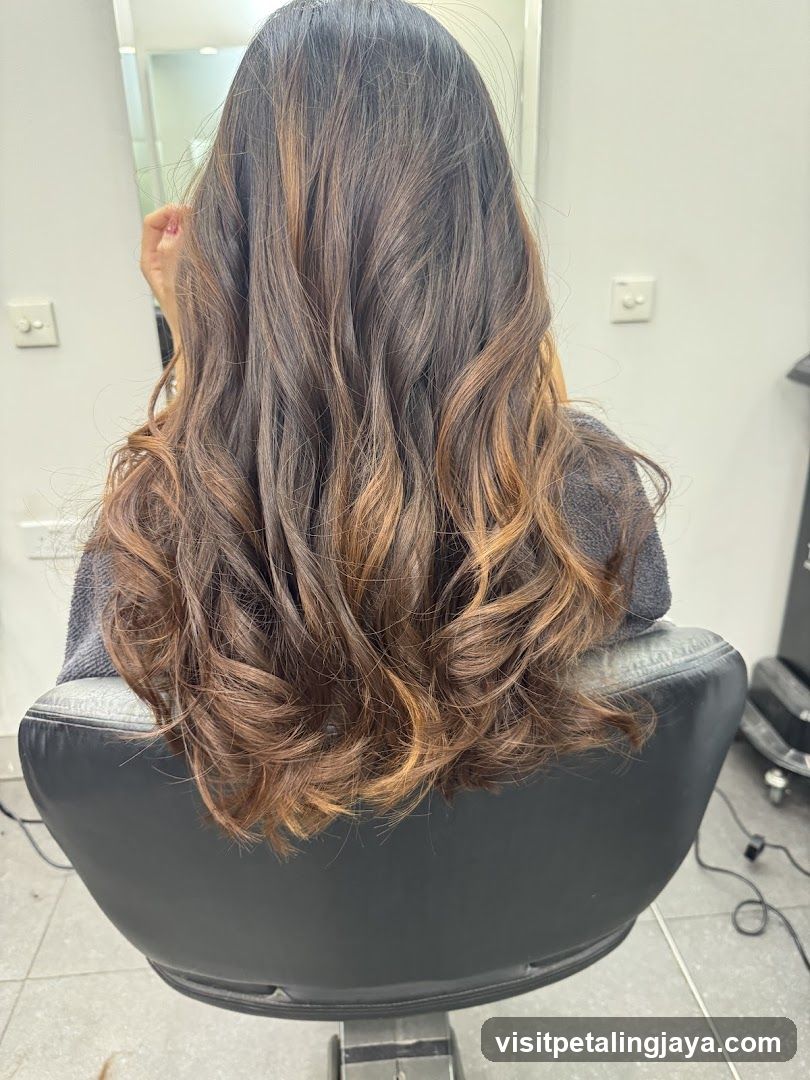 Salon Hair Styling Session