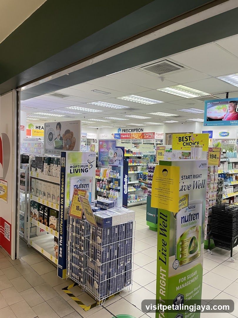 Pharmacy Interior Display