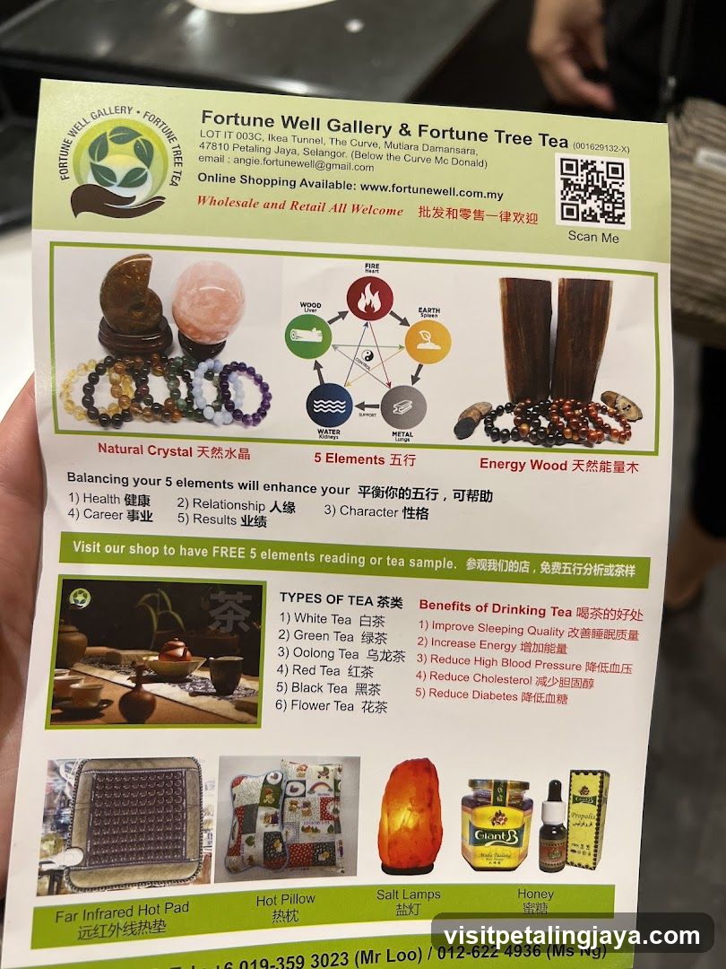 Fortune Well Gallery & Fortune Tree Tea Tea Flyer