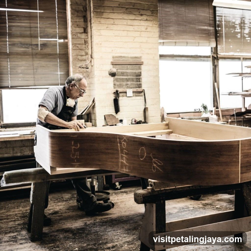 Woodworker in a workshop