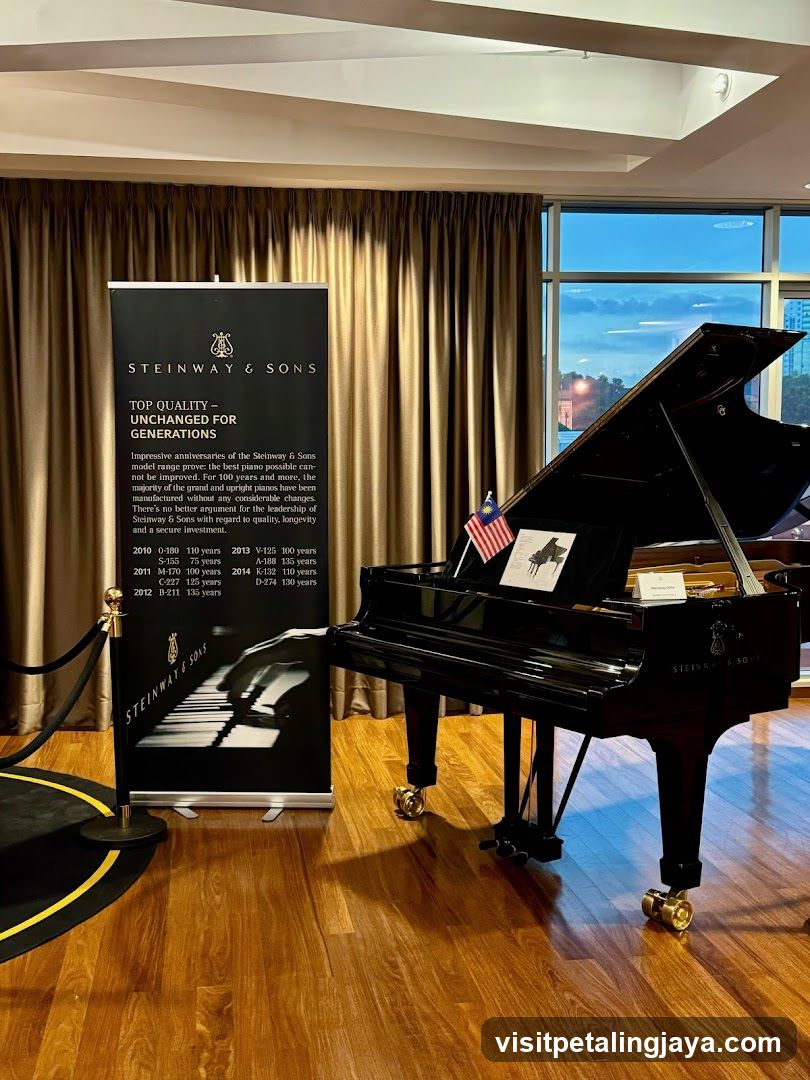 Steinway & Sons Grand Piano Display