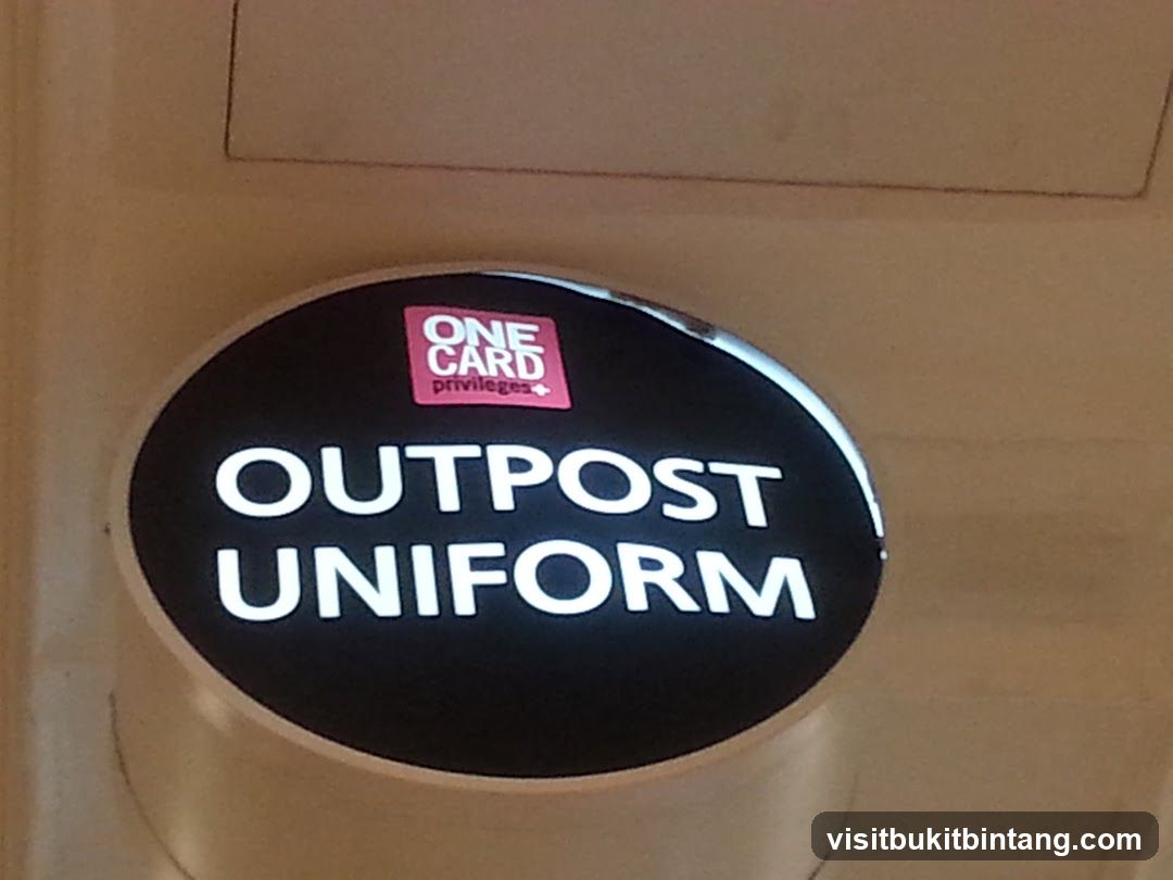 Outpost Uniform Sign