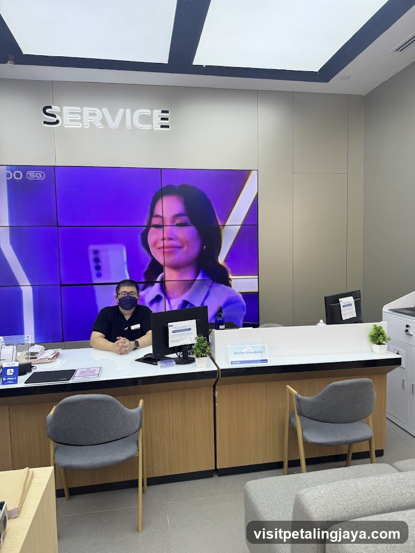 Service Counter Interior