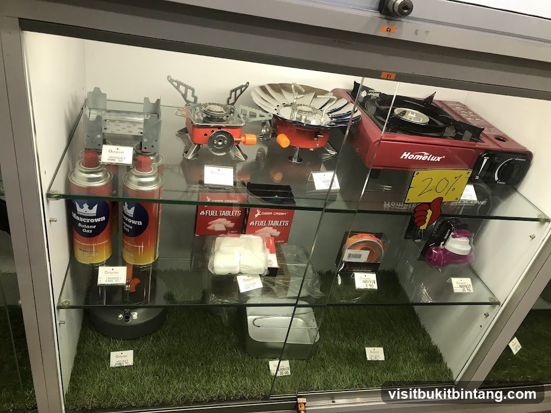 Camping Stove Display