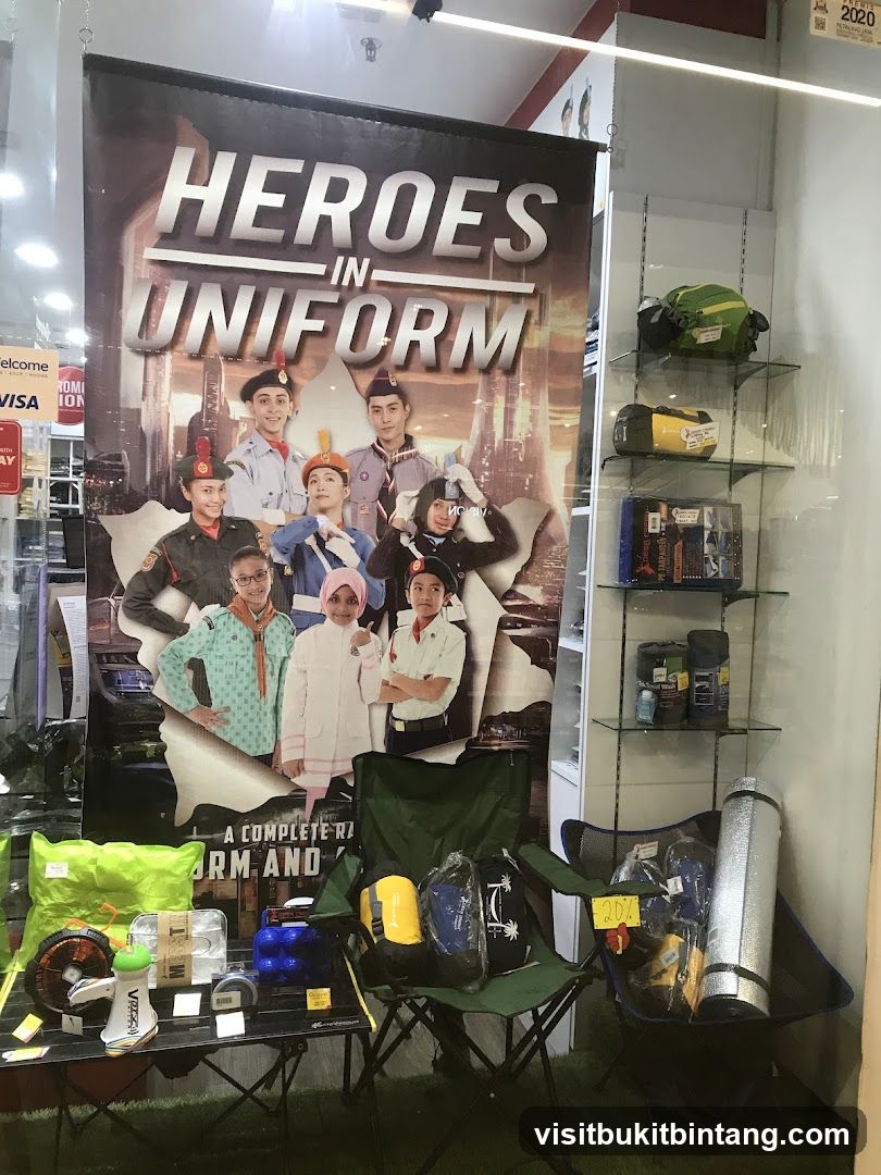 Heroes in Uniform Display
