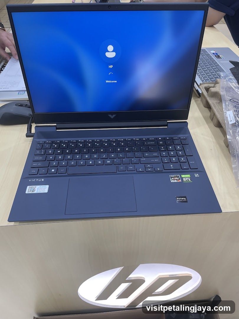 HP Victus Laptop Display