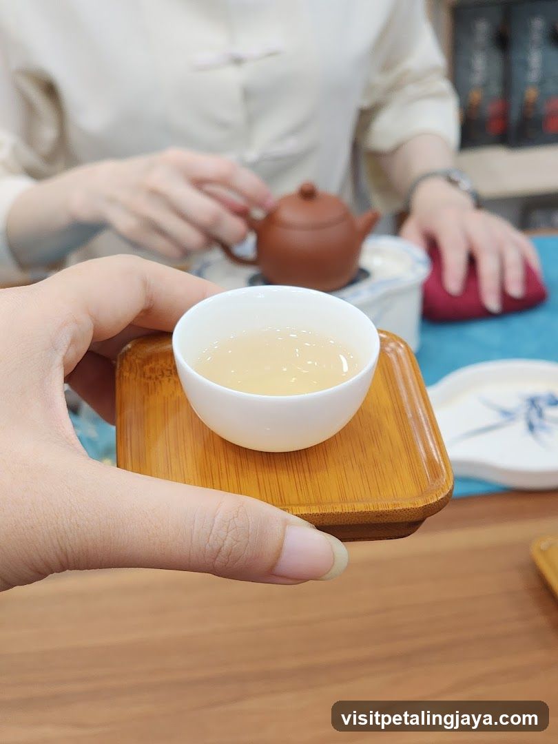 Tea Tasting Scene