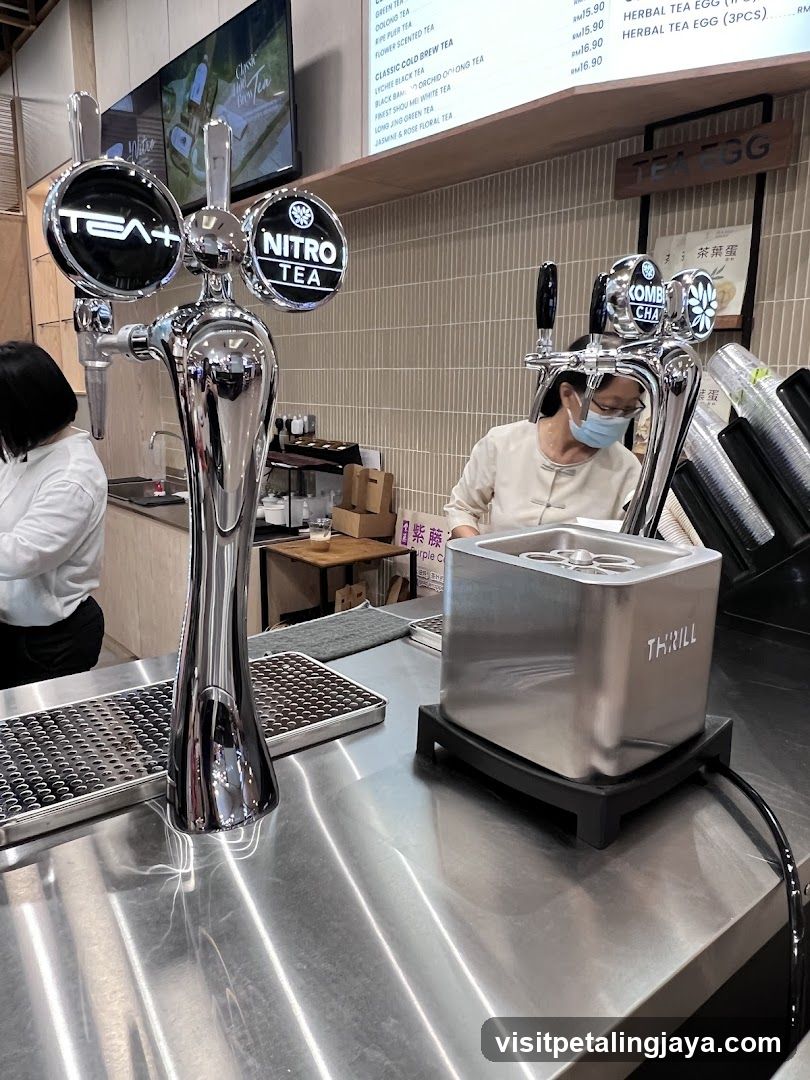 Tea Bar Counter Interior