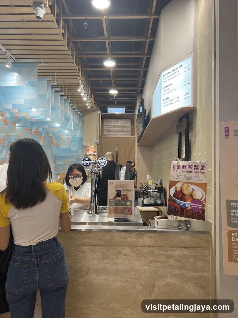 Coffee Shop Interior Counter View