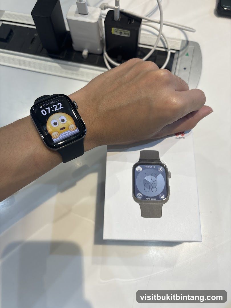 Smartwatch and Box