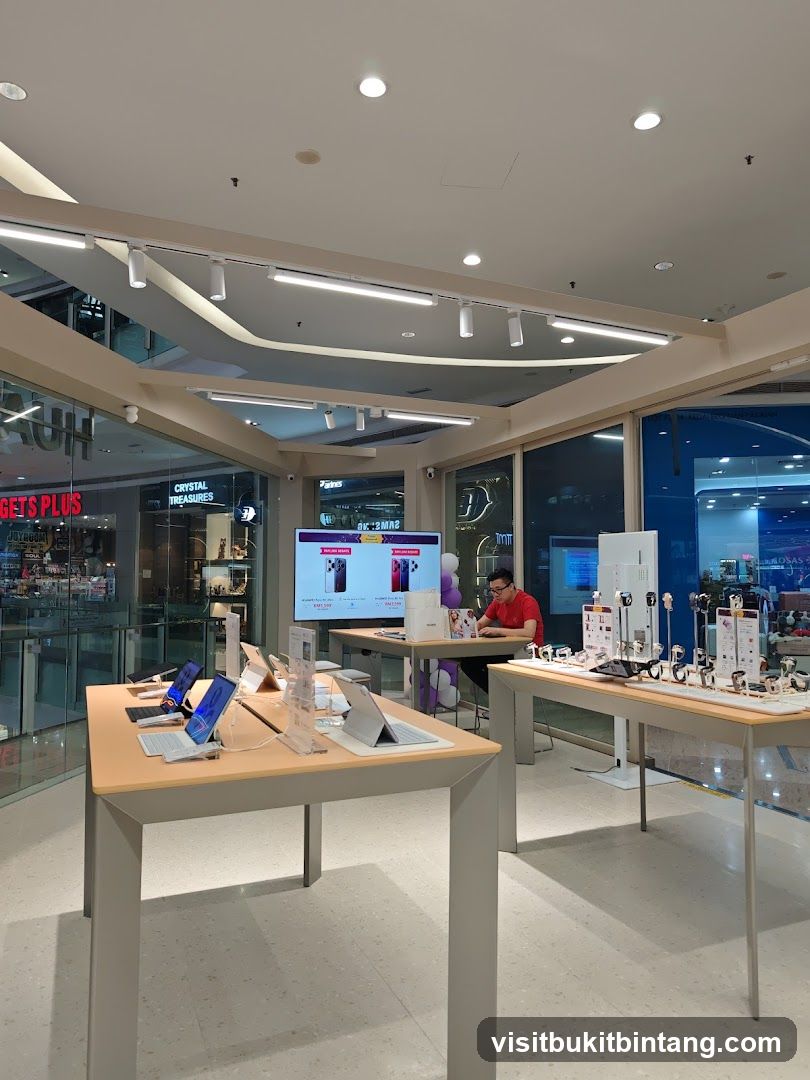 Electronics Store Display