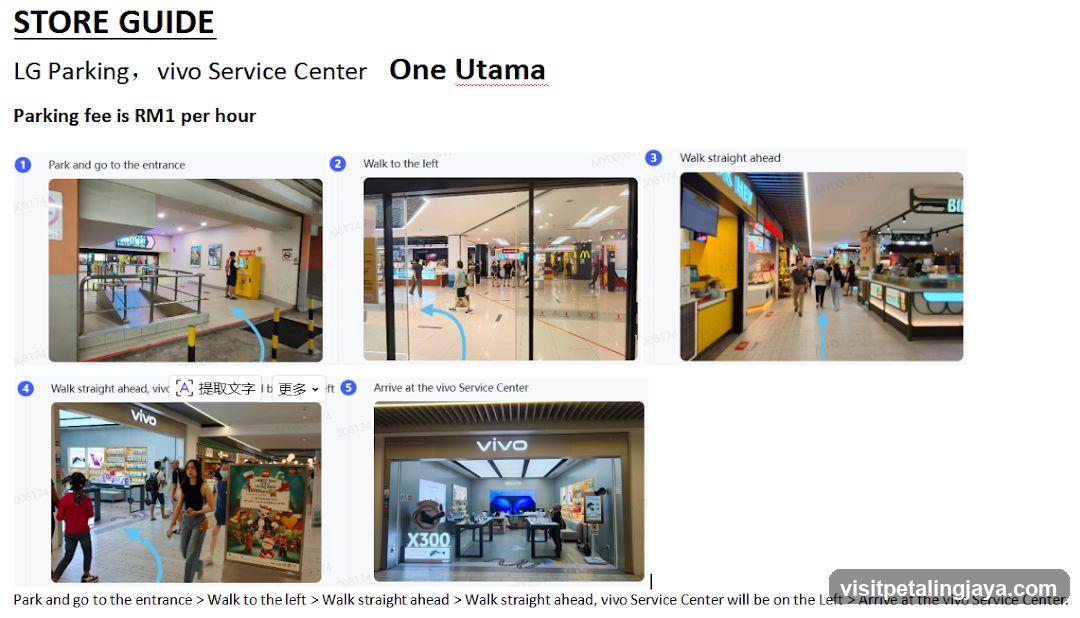 One Utama Store Guide