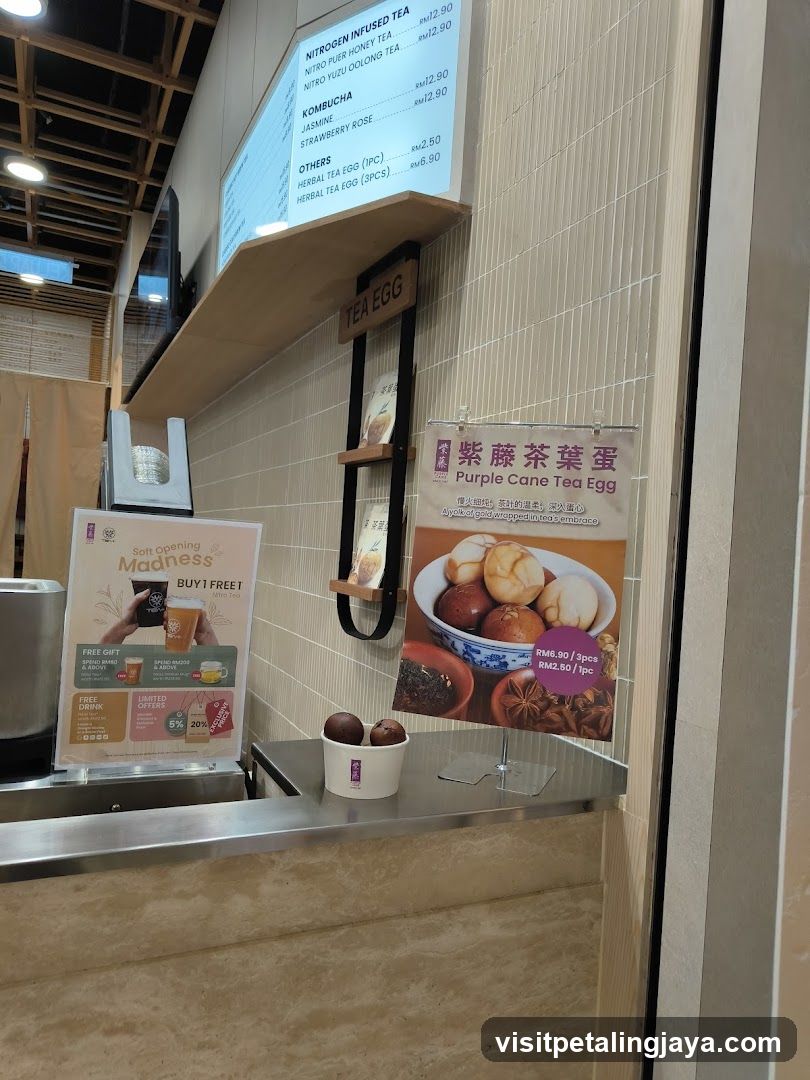 Tea Shop Interior Display