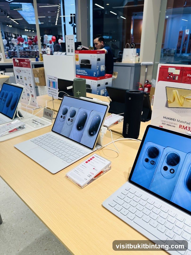 Electronics Store Display