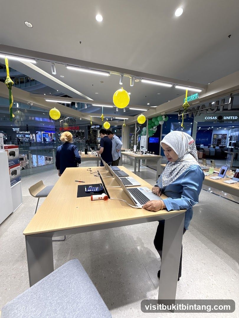 Electronics Store Display