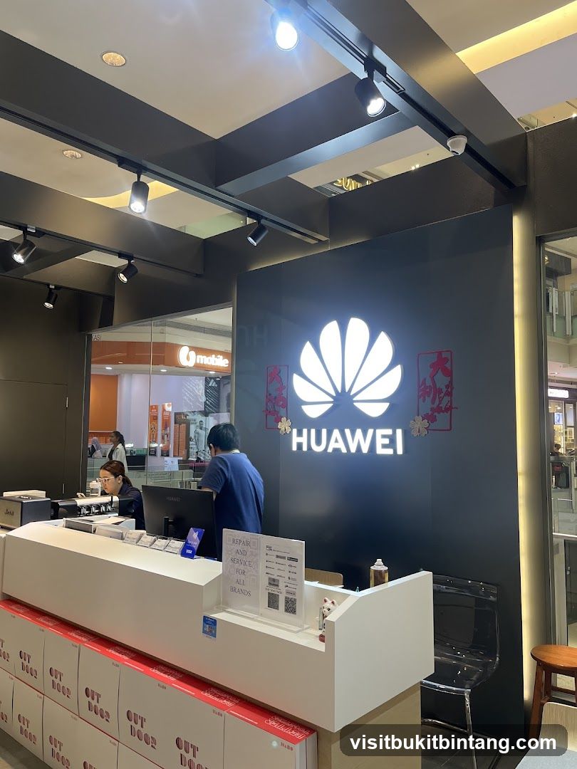 Huawei Store Counter