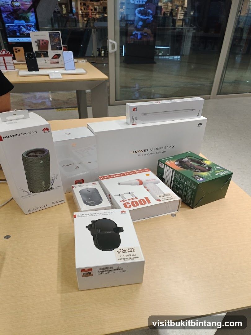 Huawei Products Display