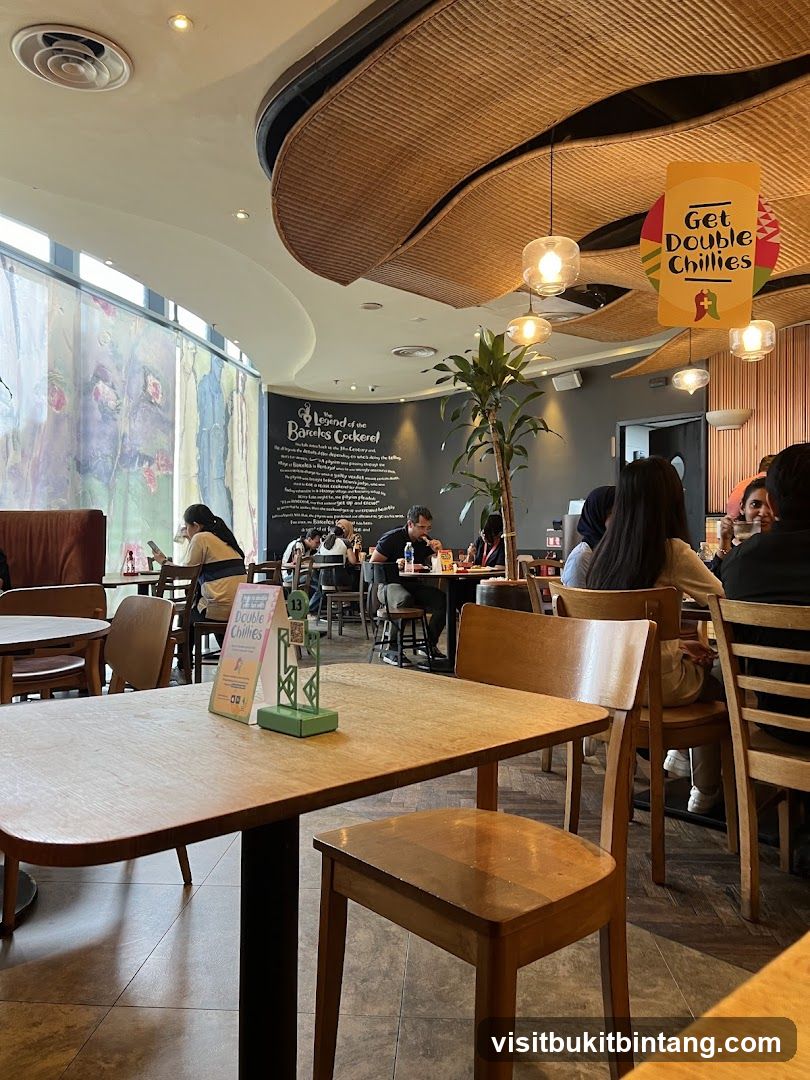 Restaurant Interior with Seating