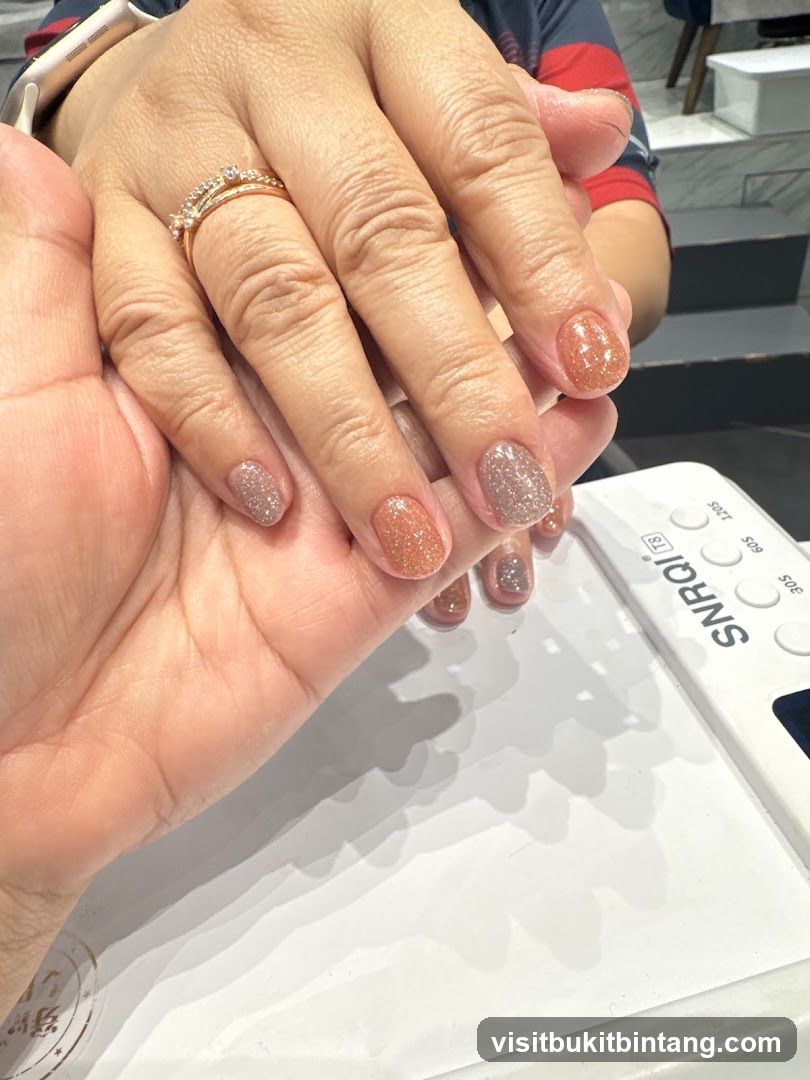 Sparkling Manicure