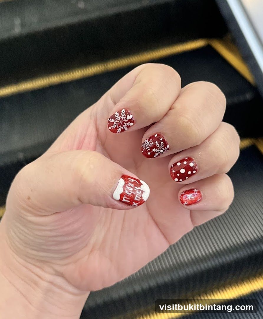 Christmas Themed Nails