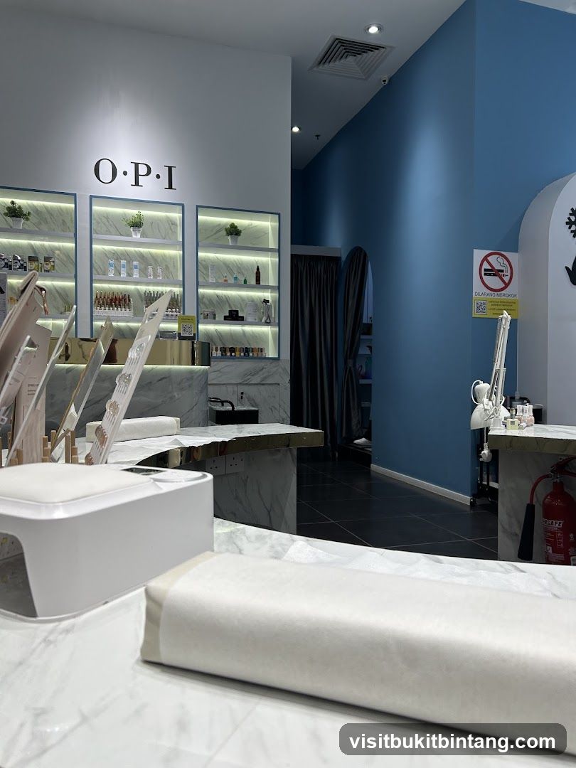 Nail Salon Interior