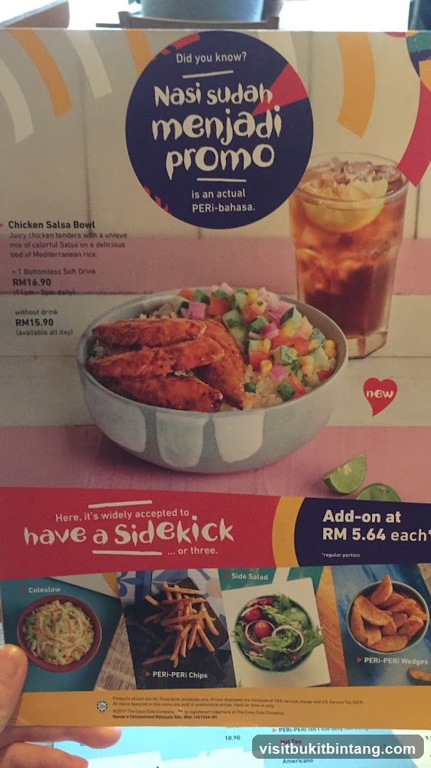 Nasi sudah menjadi promo