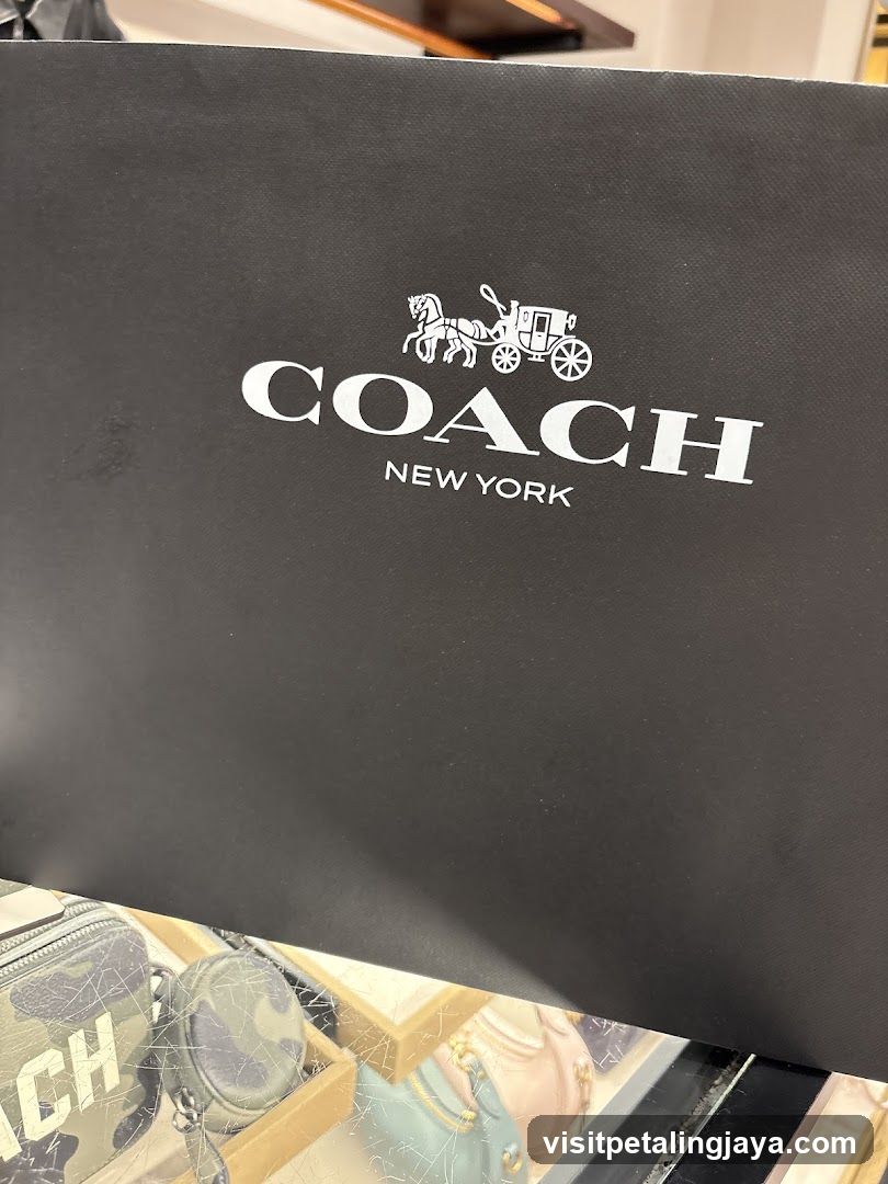 Coach New York Shopping Bag