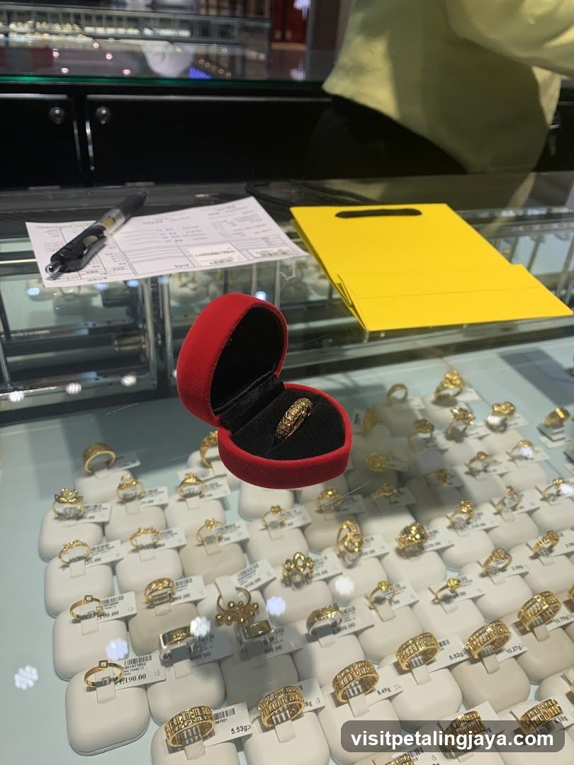 Jewelry Display Counter