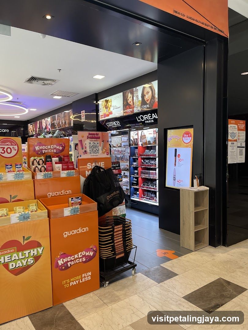 Guardian Pharmacy Interior Display