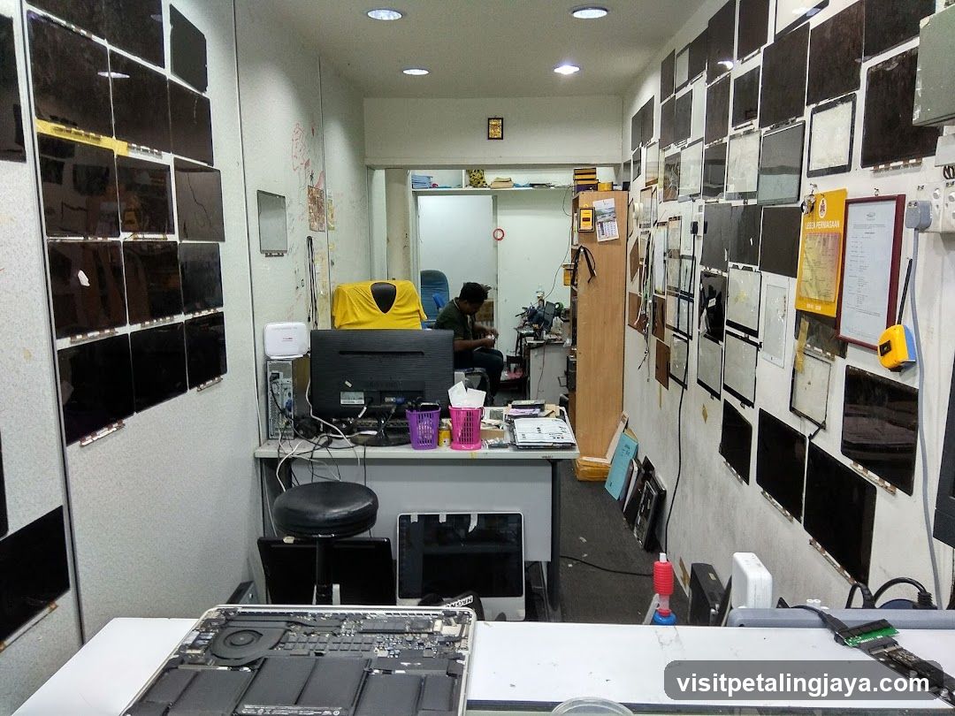 Electronics Repair Shop Interior