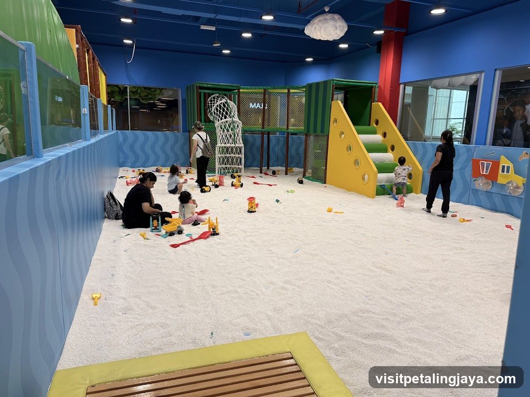 Indoor Play Area with Sand Pit