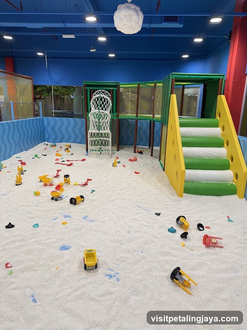Indoor Play Area with Sand Pit