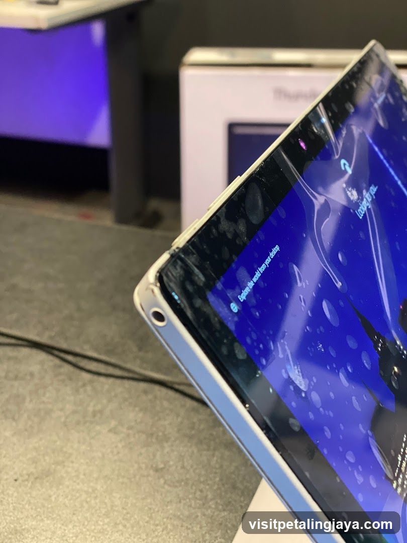 Damaged Tablet Display