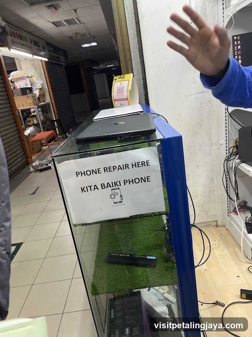Phone Repair Shop Interior