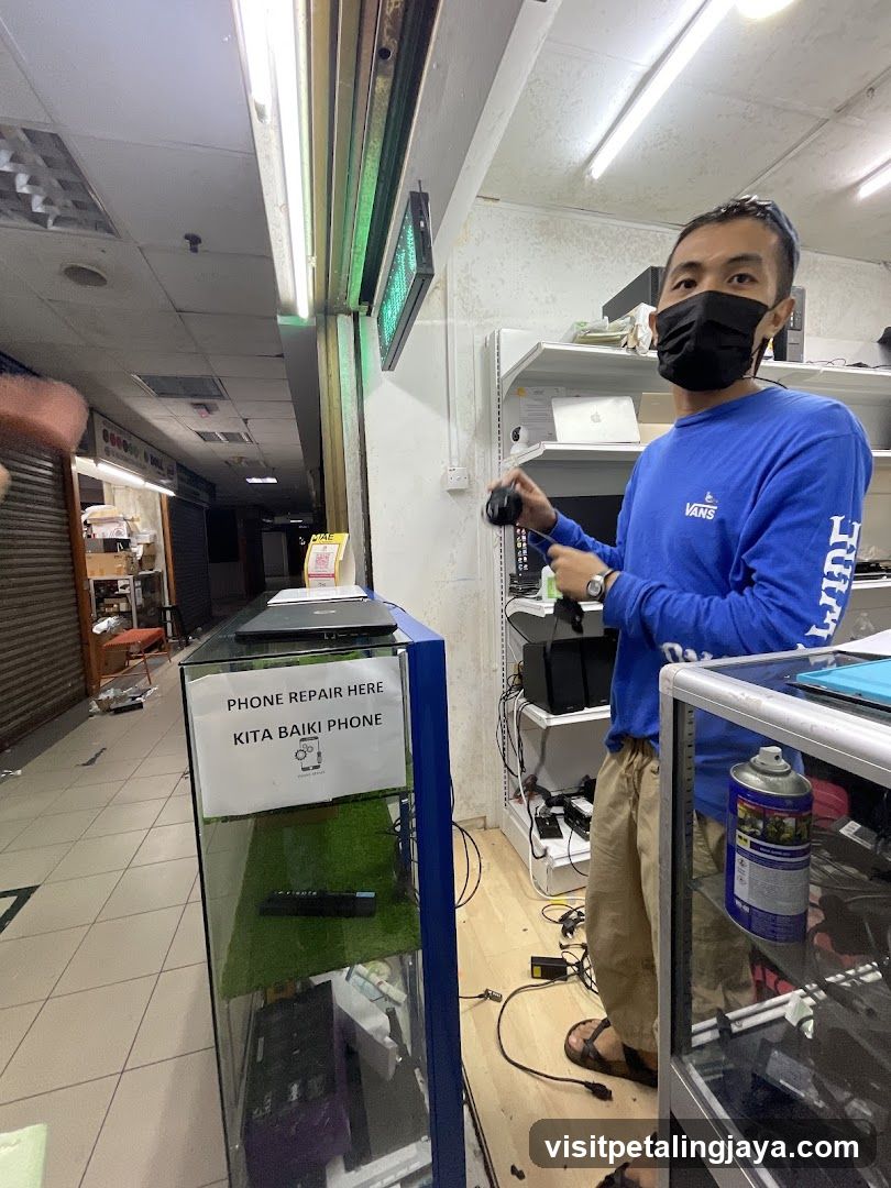Phone Repair Shop Interior