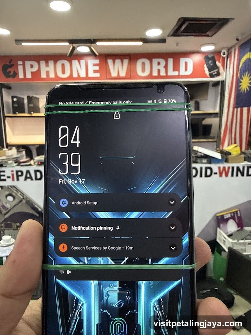 Phone Repair Shop Interior