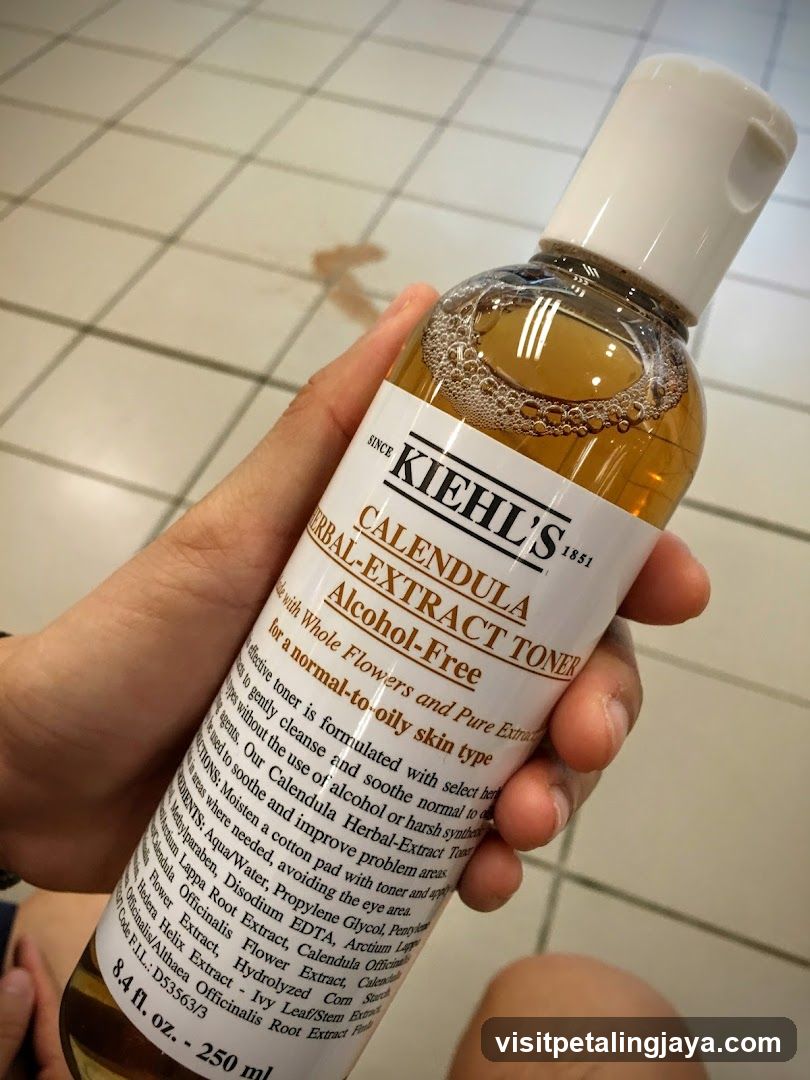 Kiehl's Calendula Extract Toner Bottle