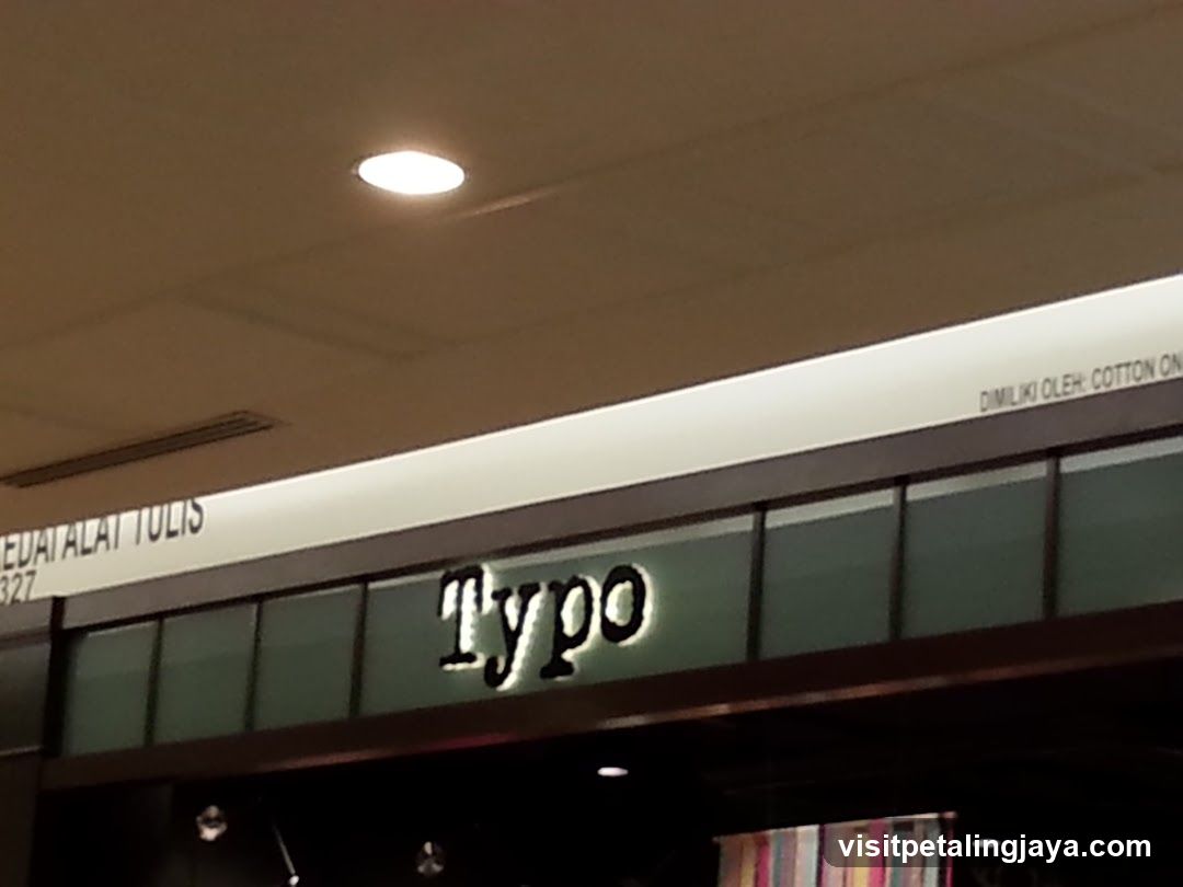 Typo @ 1 Utama