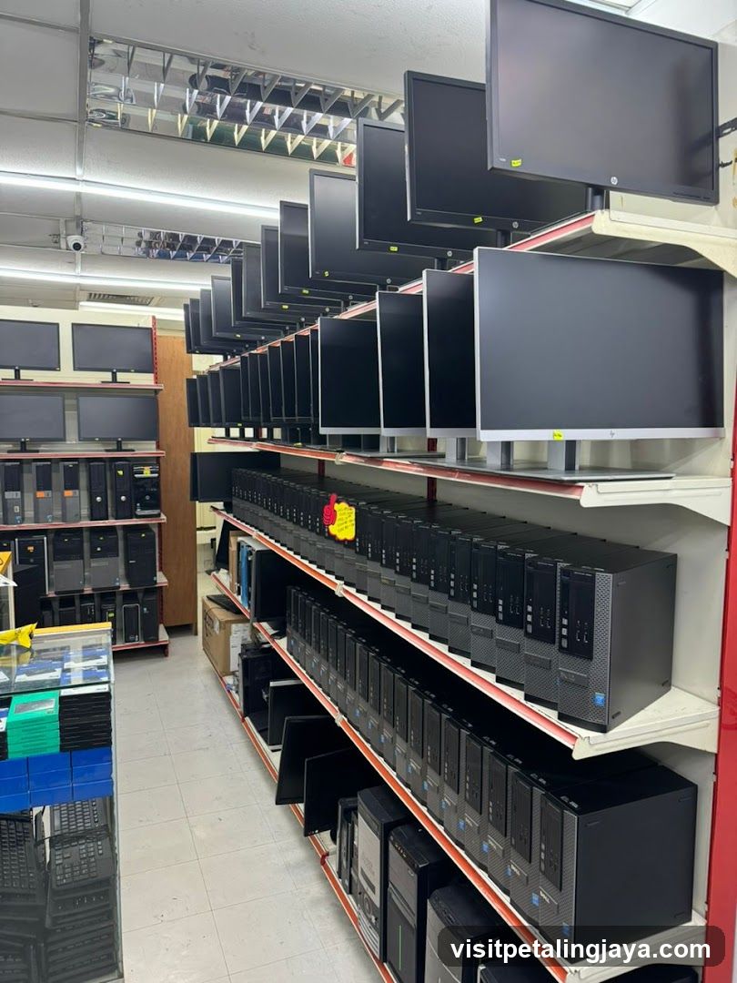 Computer Store Interior