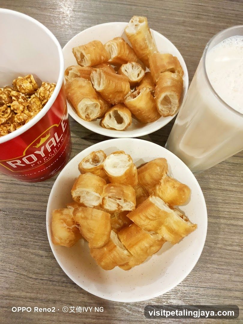 Breakfast with You Tiao and Popcorn