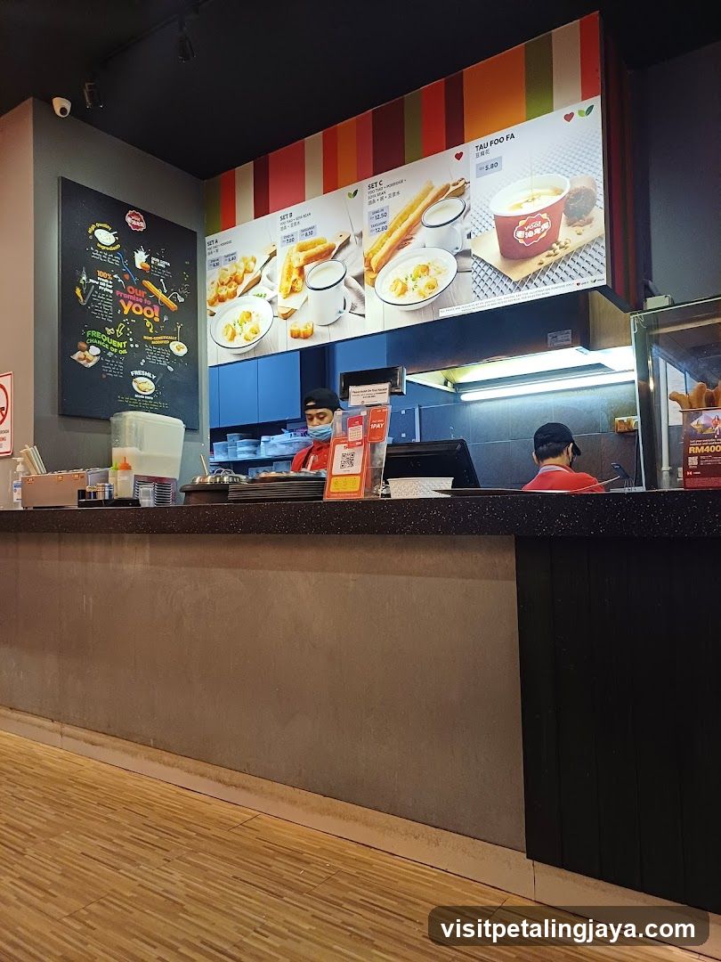 Food Counter Interior View