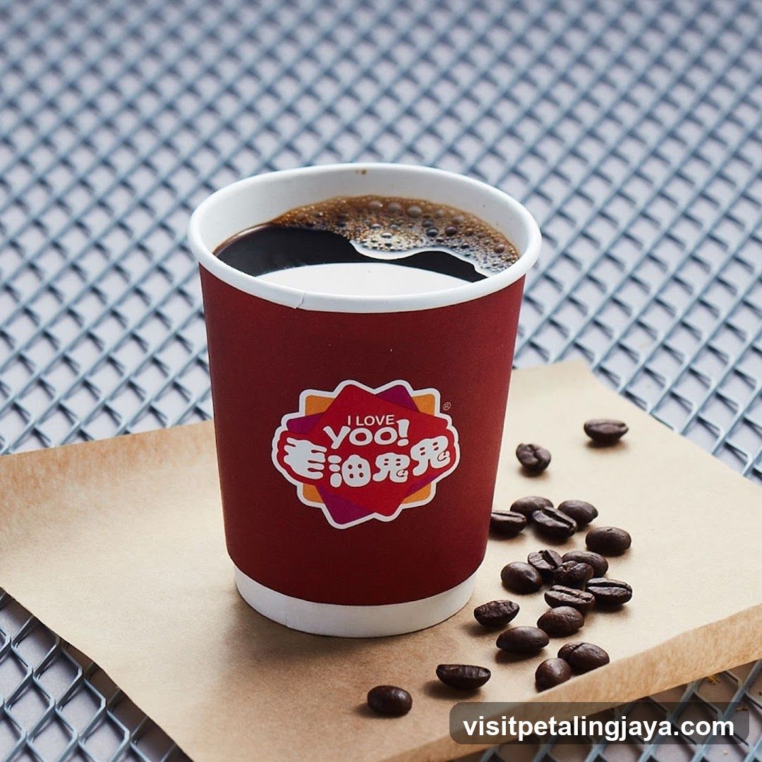 Coffee Cup with Beans