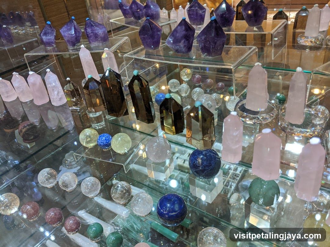 Crystal and Gemstone Display